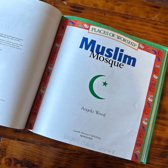 Vintage 2000 Places Of Worship Muslim Mosque Hardcover Book - Picture 4 of 12